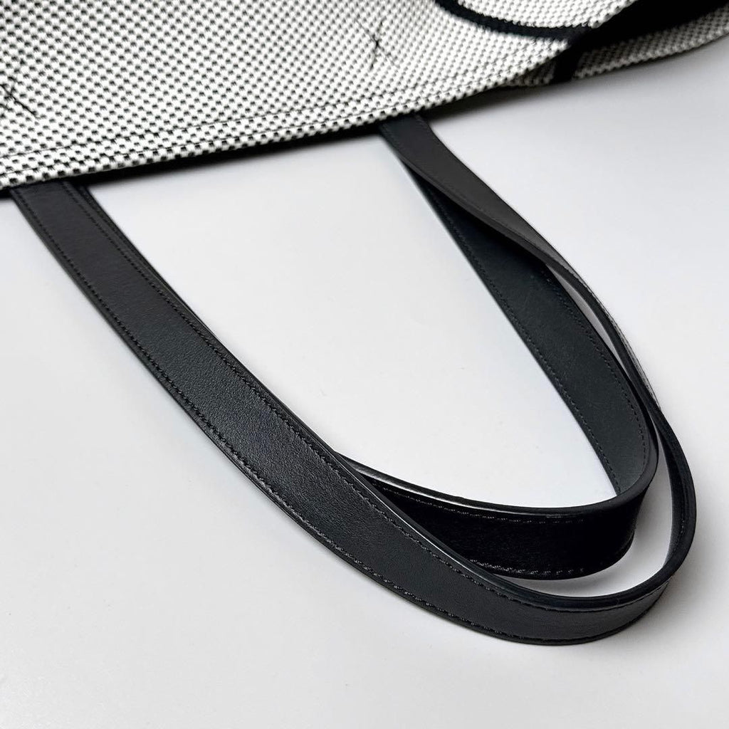 Loewe Puzzle Fold Tote XXL Canvas Jacquard & Calf — view 9