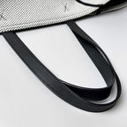 Loewe Puzzle Fold Tote XXL Canvas Jacquard & Calf — view 9
