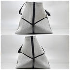 Loewe Puzzle Fold Tote XXL Canvas Jacquard & Calf — view 4