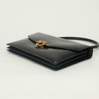 Hermes Tote Box Calf Noir Black Gold Handbag — view 5