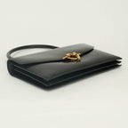 Hermes Tote Box Calf Noir Black Gold Handbag — view 6