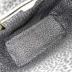 Louis Vuitton Tote Neverfull MM Handbag Wild at Heart Shoulder Leopard Ivory — view 4