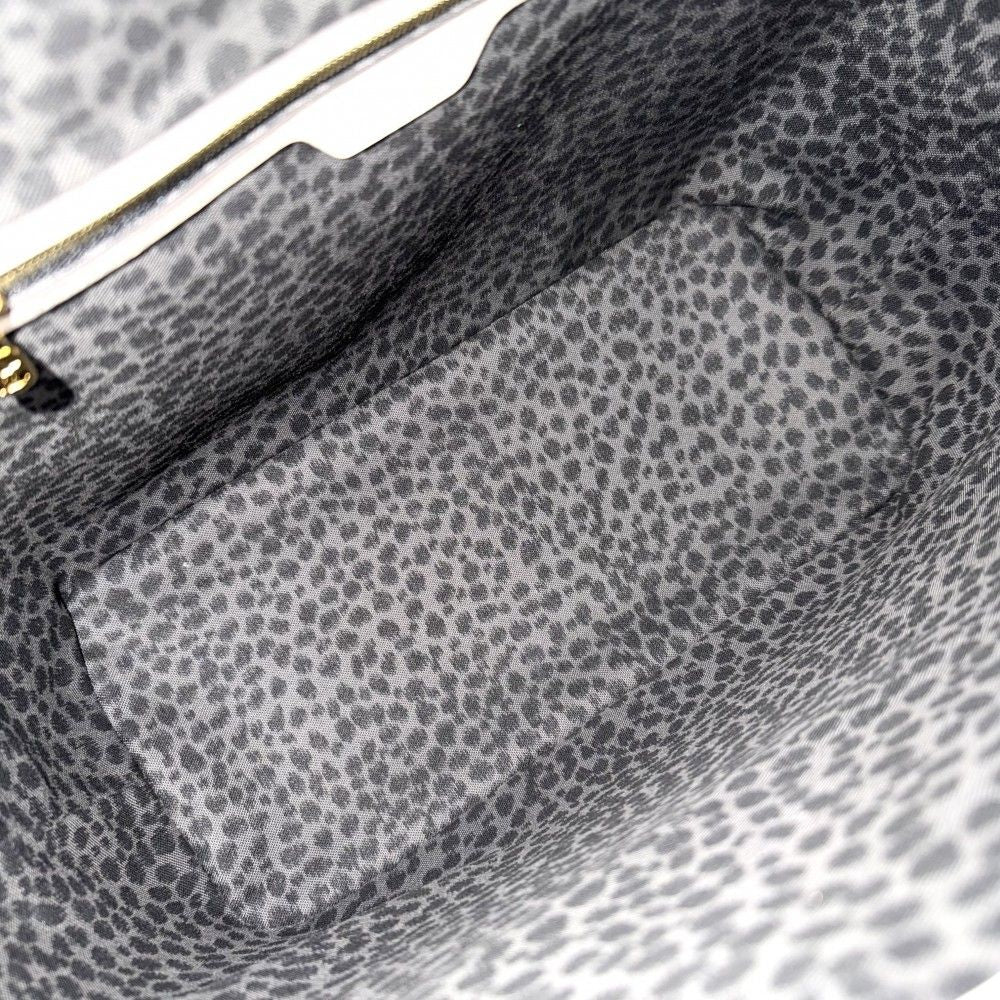 Louis Vuitton Tote Neverfull MM Handbag Wild at Heart Shoulder Leopard Ivory — view 4