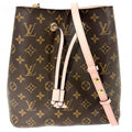 Louis Vuitton Shoulder Bag Neonoye Crossbody Brown Pink Monogram Canvas Venus