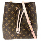 Louis Vuitton Shoulder Bag Neonoye Crossbody Brown Pink Monogram Canvas Venus