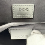 Dior Backpack CD Diamond Hit the Road Leather Gray Silver — view 5