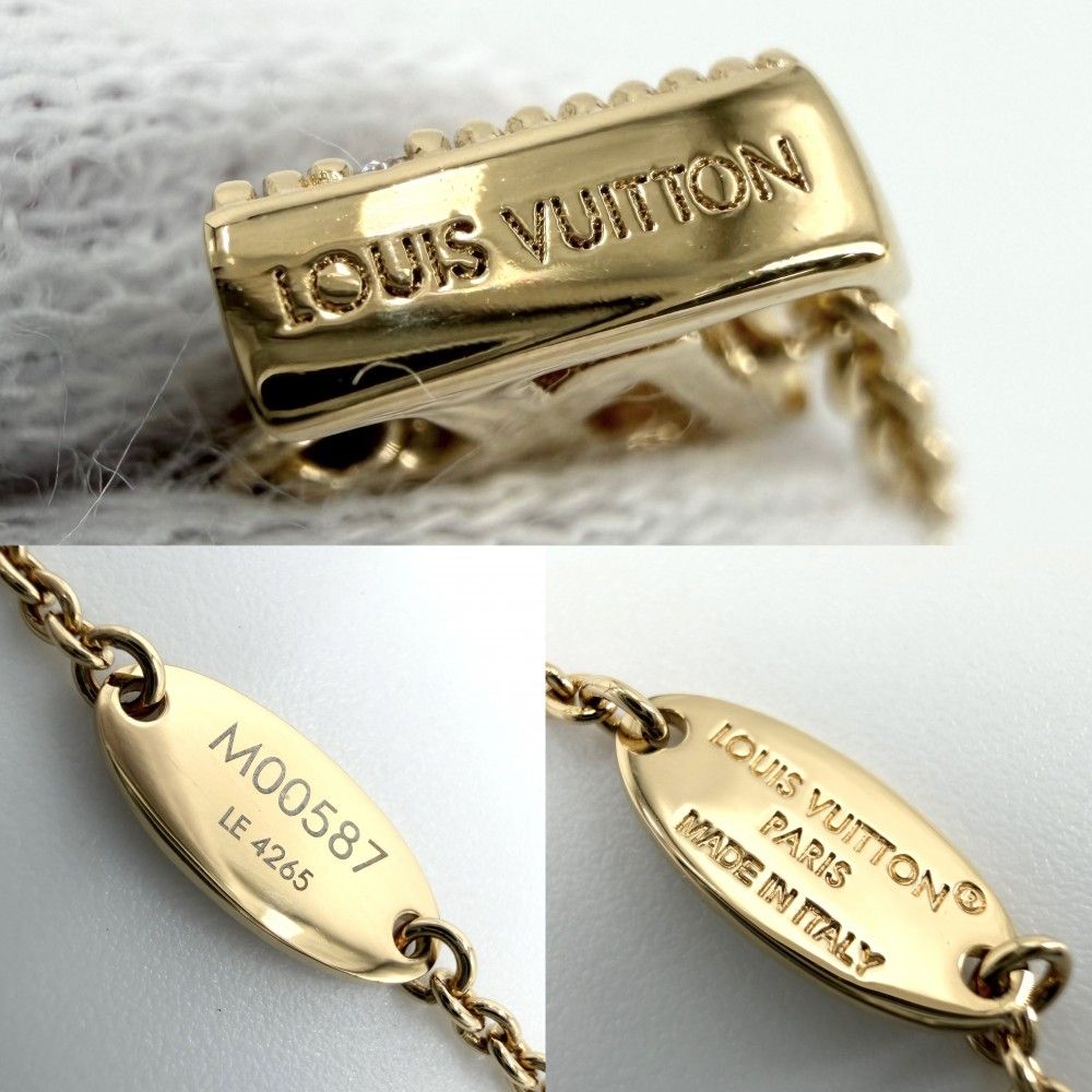 Louis Vuitton Bracelet Monogram Flower LV Iconic with Adja Star Rhinestone Gold — view 4