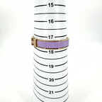 Hermes Bangle Click PM Bracelet Purple Pink Gold — view 5