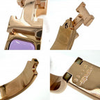 Hermes Bangle Click PM Bracelet Purple Pink Gold — view 6