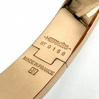 Hermes Bangle Click PM Bracelet Purple Pink Gold — view 4