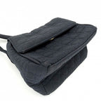Dior Shoulder Bag Cannage Crossbody Nylon Dark Navy Gold — view 3