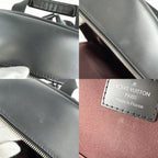 Louis Vuitton Backpack Josh NV Monogram Macassar Brown Black Silver — view 6