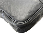 Gucci Diamante Business Briefcase Leather Black Lightweight Capacity Crossbody — view 4