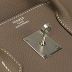 Hermes Birkin 35 Tote Togo Etoupe Gray Silver — view 8