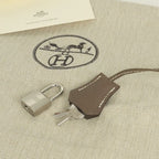 Hermes Birkin 35 Tote Togo Etoupe Gray Silver — view 6