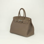 Hermes Birkin 35 Tote Togo Etoupe Gray Silver — view 3