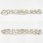 Gucci Interlocking Chain Bracelet 19.3 Shiny Finish Sterling Silver Box — view 4