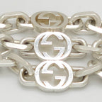 Gucci Interlocking Chain Bracelet 19.3 Shiny Finish Sterling Silver Box — view 7