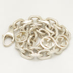 Gucci Interlocking Chain Bracelet 19.3 Shiny Finish Sterling Silver Box — view 5
