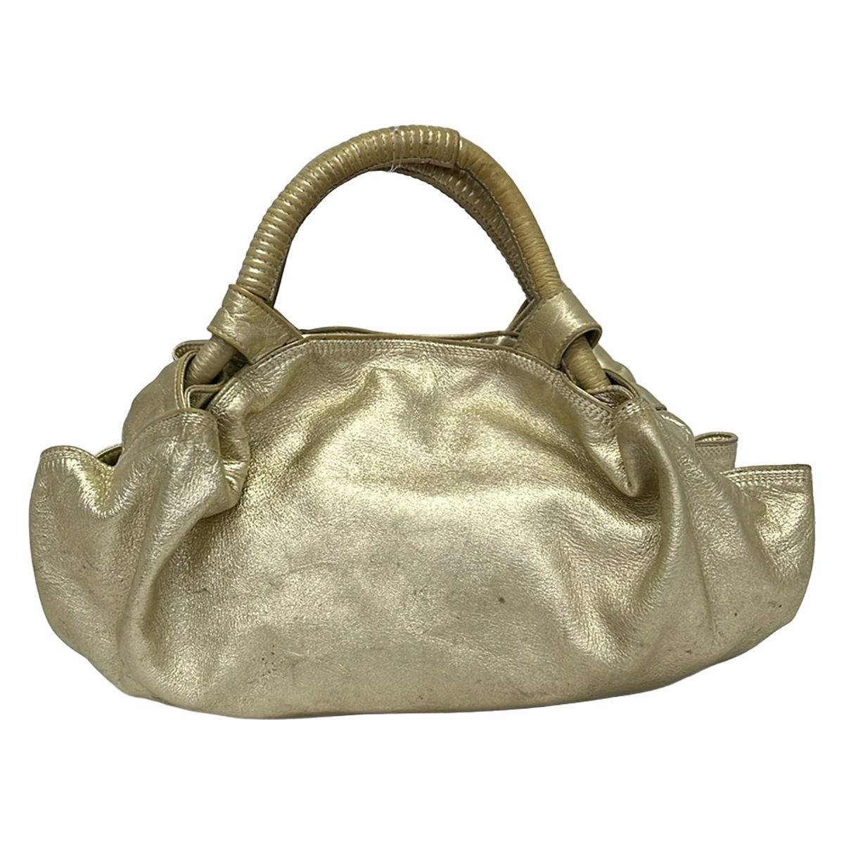 Loewe Handbag Nappa Aire Gold Leather — view 3
