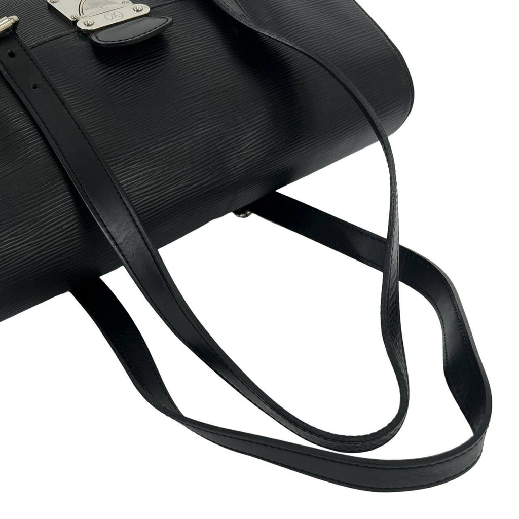 Louis Vuitton Segur MM Epi Leather Tote Shoulder Bag Noir — view 4