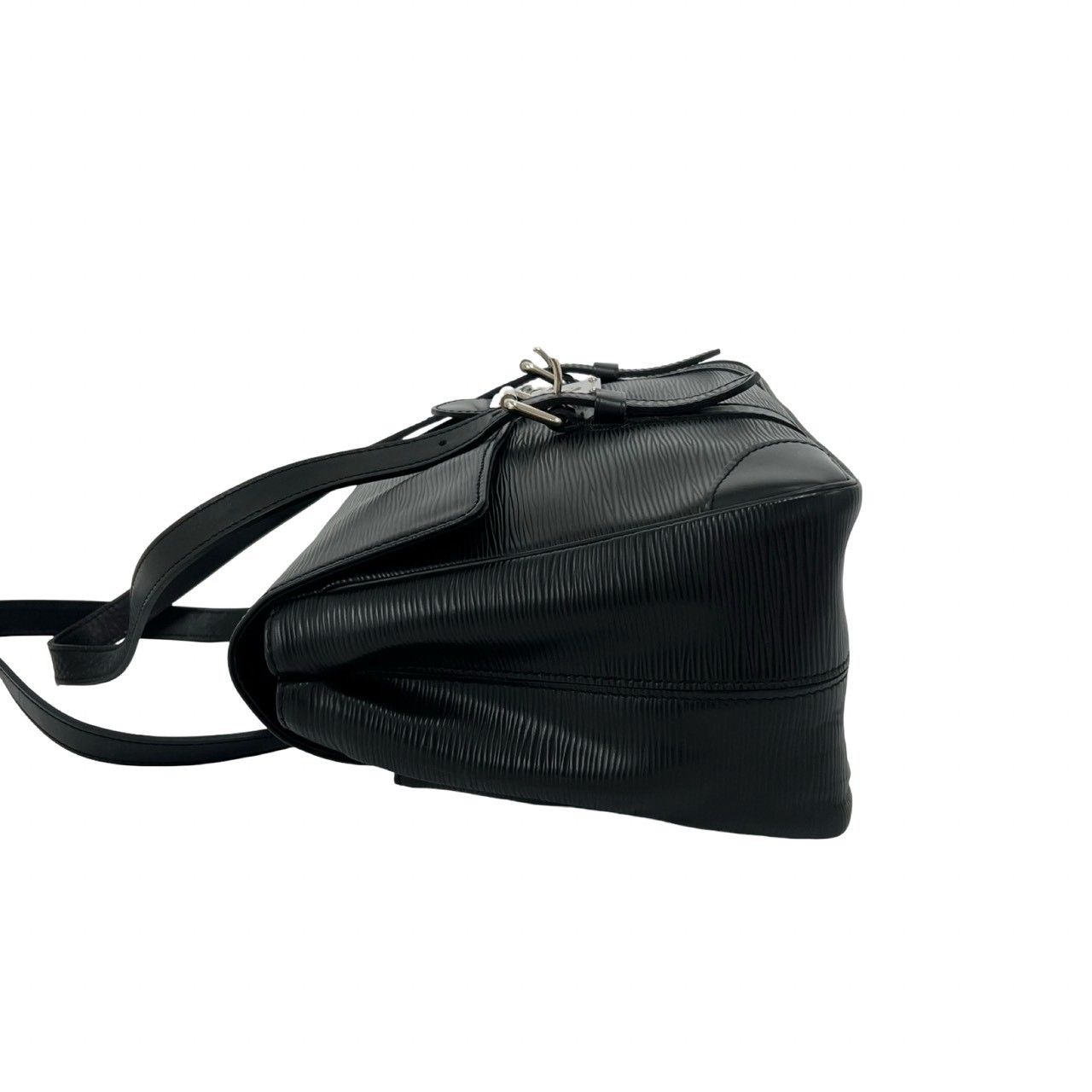 Louis Vuitton Segur MM Epi Leather Tote Shoulder Bag Noir — view 5