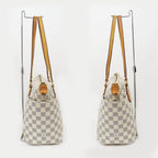 Louis Vuitton Totally PM Damier Azur Tote Shoulder Bag White — view 3