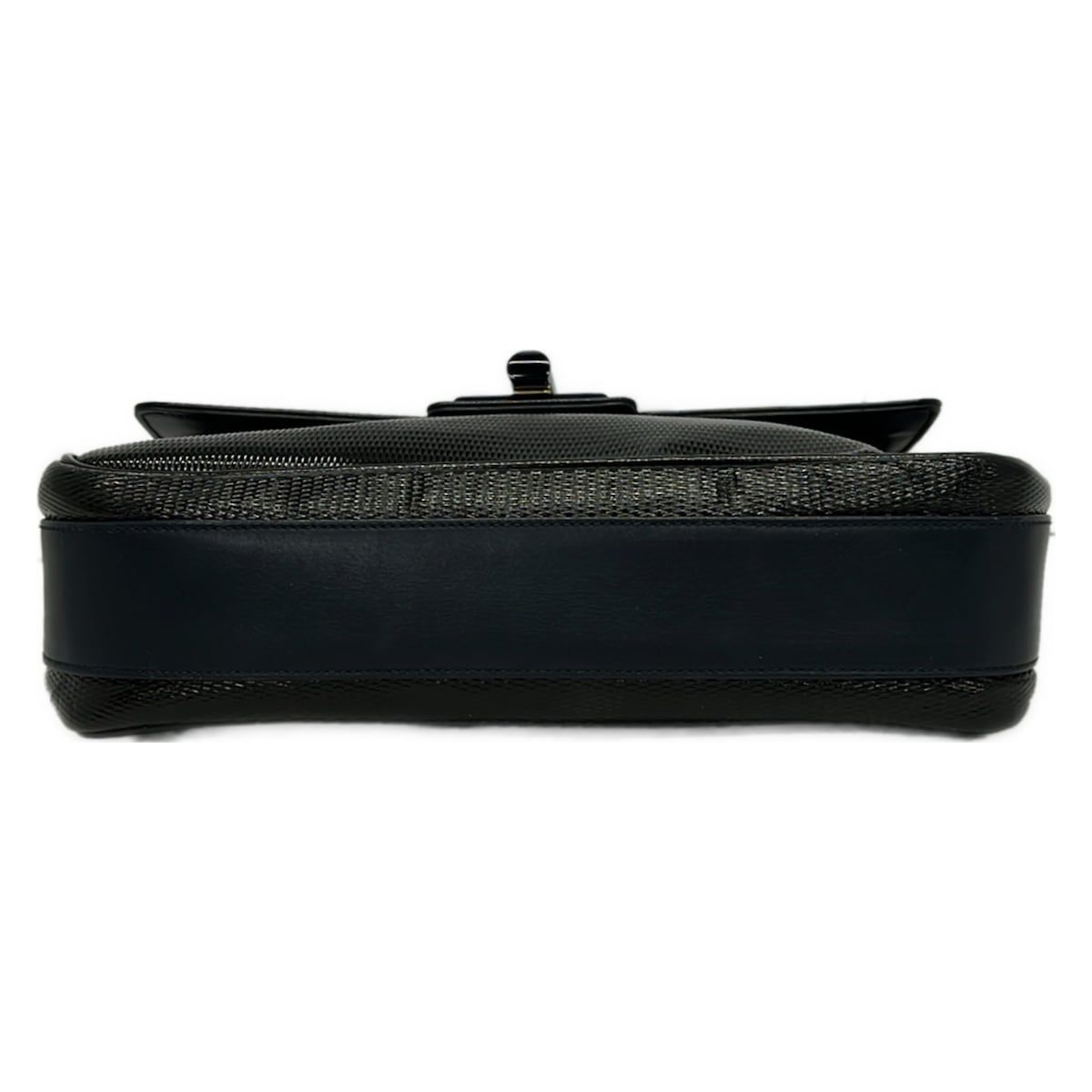 Gucci Shoulder Bag Vintage Black Leather — view 5