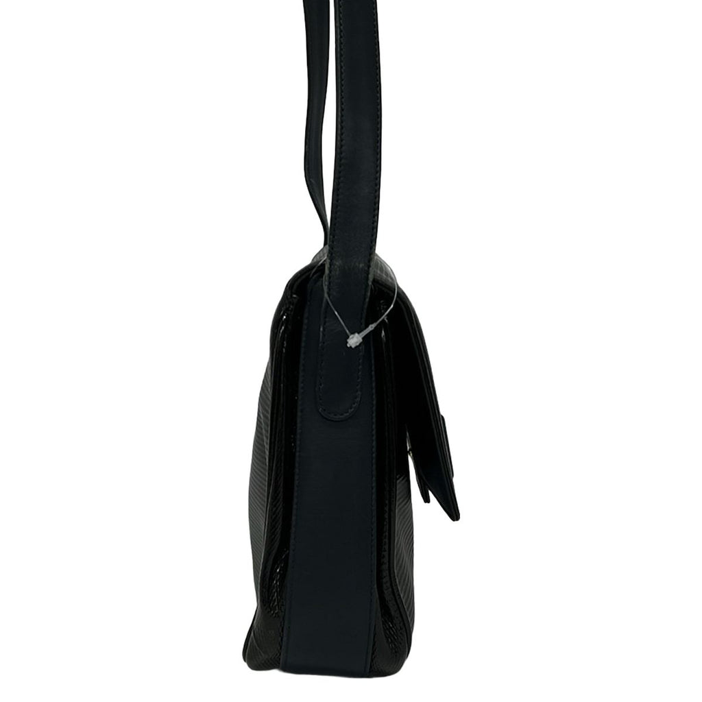 Gucci Shoulder Bag Vintage Black Leather — view 2