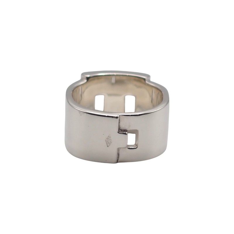 Hermes Newhela Cles Rin 50 Ring 925 Sterling Silver — view 5
