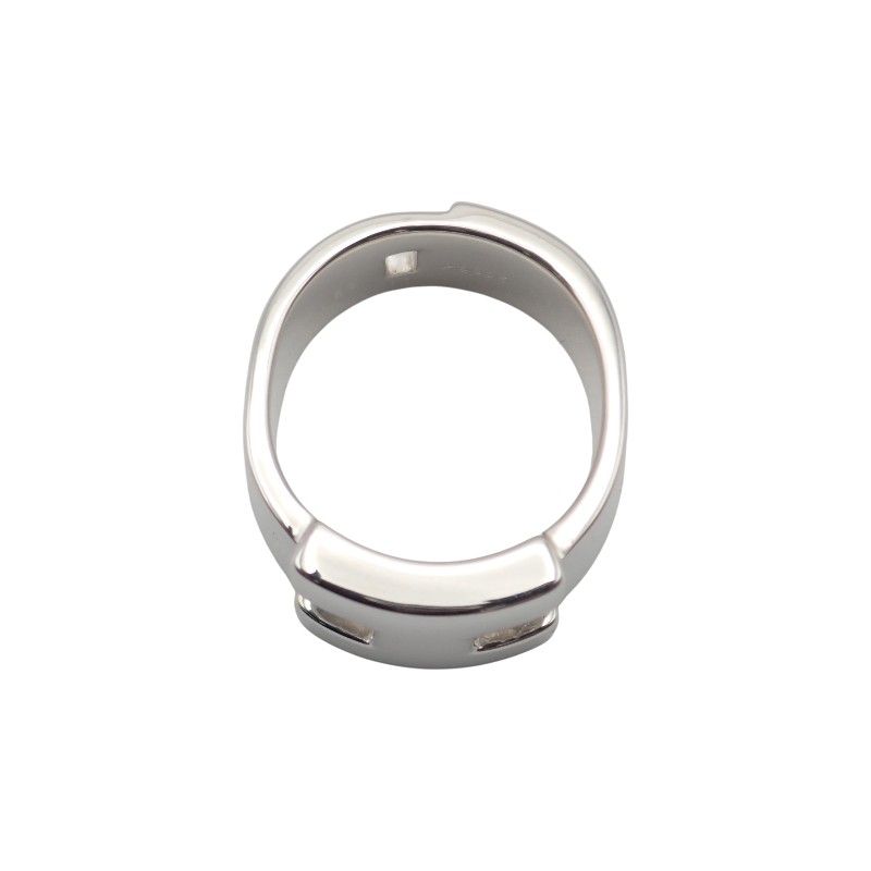 Hermes Newhela Cles Rin 50 Ring 925 Sterling Silver — view 6