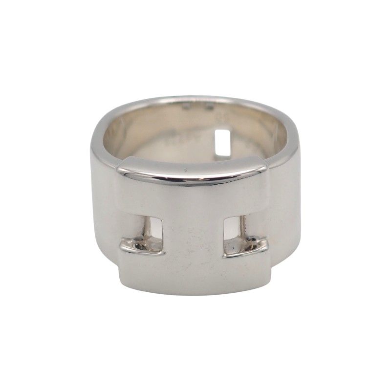 Hermes Newhela Cles Rin 50 Ring 925 Sterling Silver — view 2