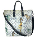 Louis Vuitton Chapman Brazza Collaboration Monogram Savannah Tote Shoulder