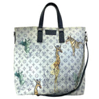 Louis Vuitton Chapman Brazza Collaboration Monogram Savannah Tote Shoulder — view 2