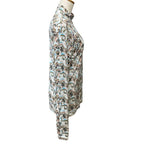 Dior Top Logo Turtleneck Top Rayon White Multicolor — view 4