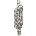 Dior Top Logo Turtleneck Top Rayon White Multicolor — view 2