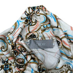 Dior Top Logo Turtleneck Top Rayon White Multicolor — view 6