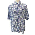 Dior Kenny Scharf Collaboration Short Sleeve Shirt Tiger Pattern Cotton