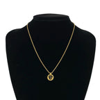 Dior Vintage CD Logo Pendant Gold — view 2