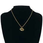 Dior Vintage CD Logo Pendant Gold — view 2