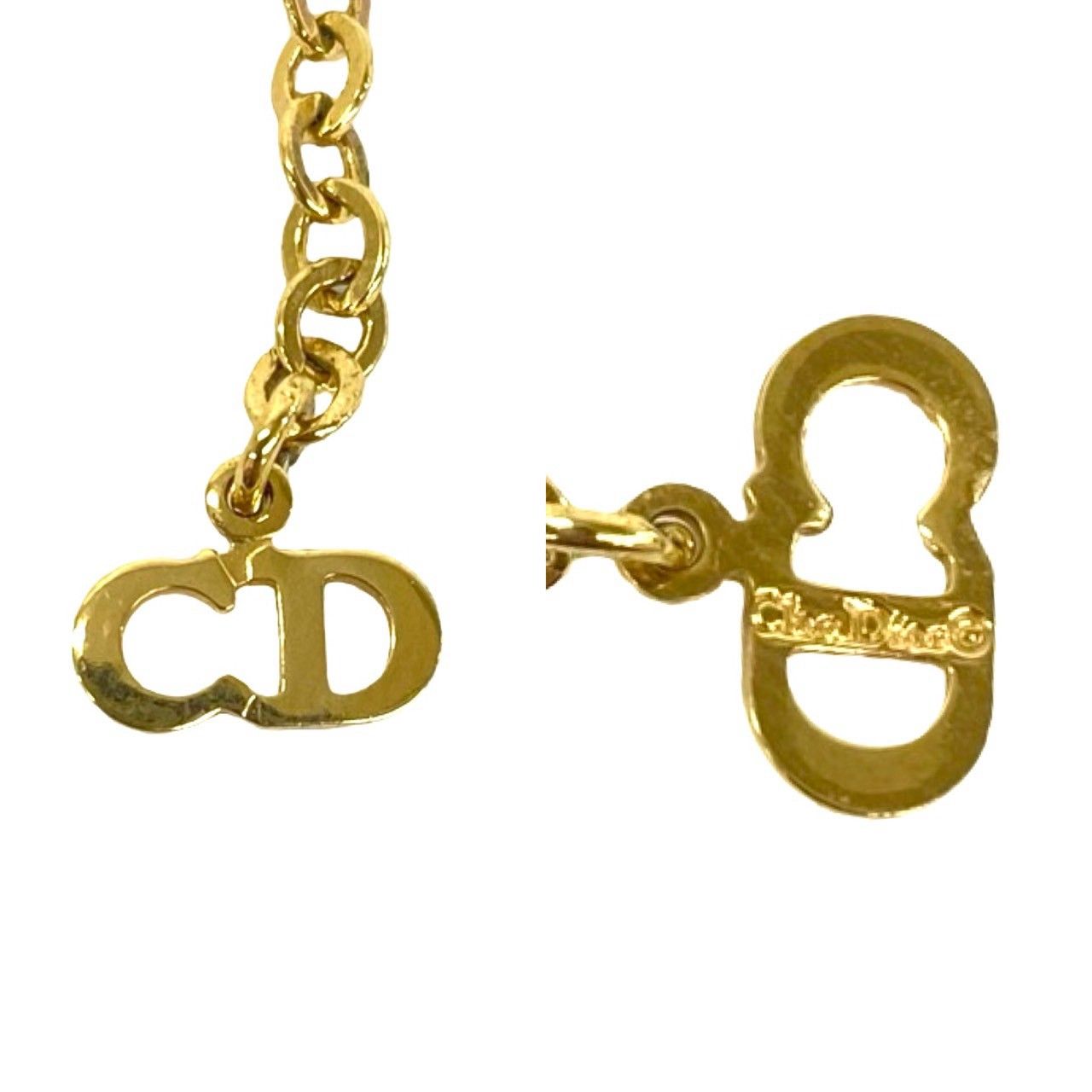 Dior Vintage CD Logo Pendant Gold — view 3