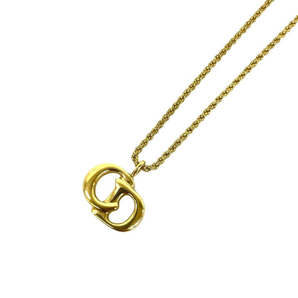 Dior Vintage CD Logo Pendant Gold — view 4