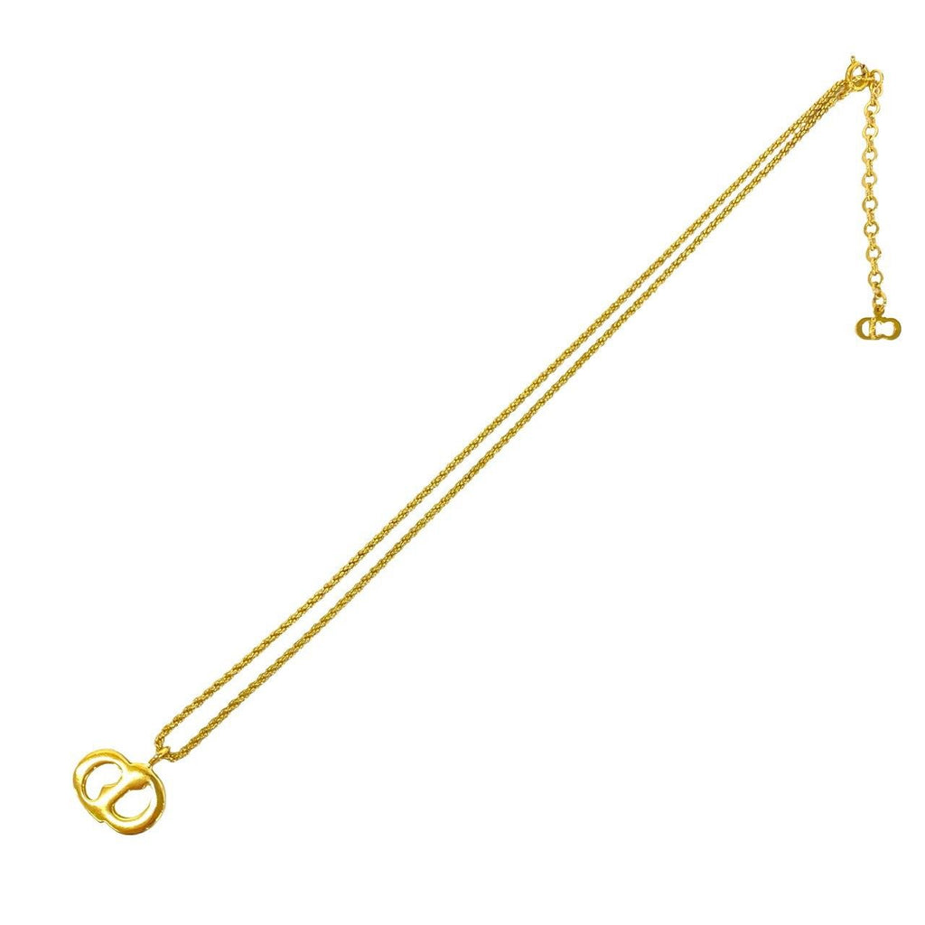 Dior Vintage CD Logo Pendant Gold — view 6