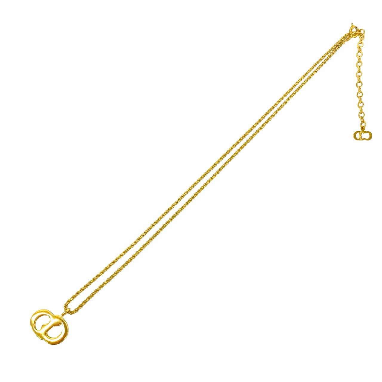 Dior Vintage CD Logo Pendant Gold — view 6