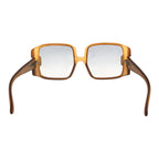 Dior di Vintage Optyl Brown Silver Acetate Sunglasses Eyewear — view 3