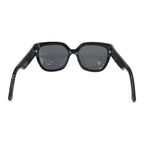 Dior Logo Navy Gold Acetate Metal Sunglasses Eyewear — view 3