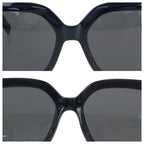 Dior Logo Navy Gold Acetate Metal Sunglasses Eyewear — view 5
