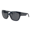 Dior Logo Navy Gold Acetate Metal Sunglasses Eyewear