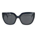 Dior Logo Navy Gold Acetate Metal Sunglasses Eyewear — view 2
