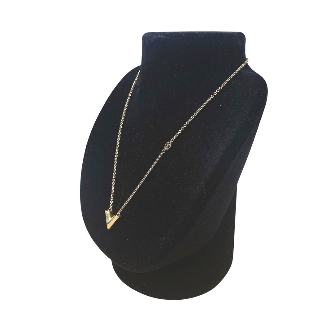 Louis Vuitton Collier loulou Necklace Gold — view 2